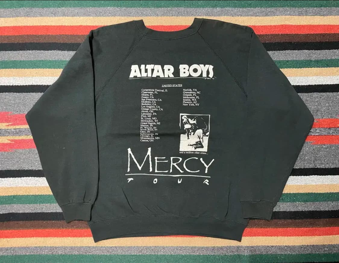 THE ALTAR BOYS 90s 스웻셔츠 밴드티 상품이미지3