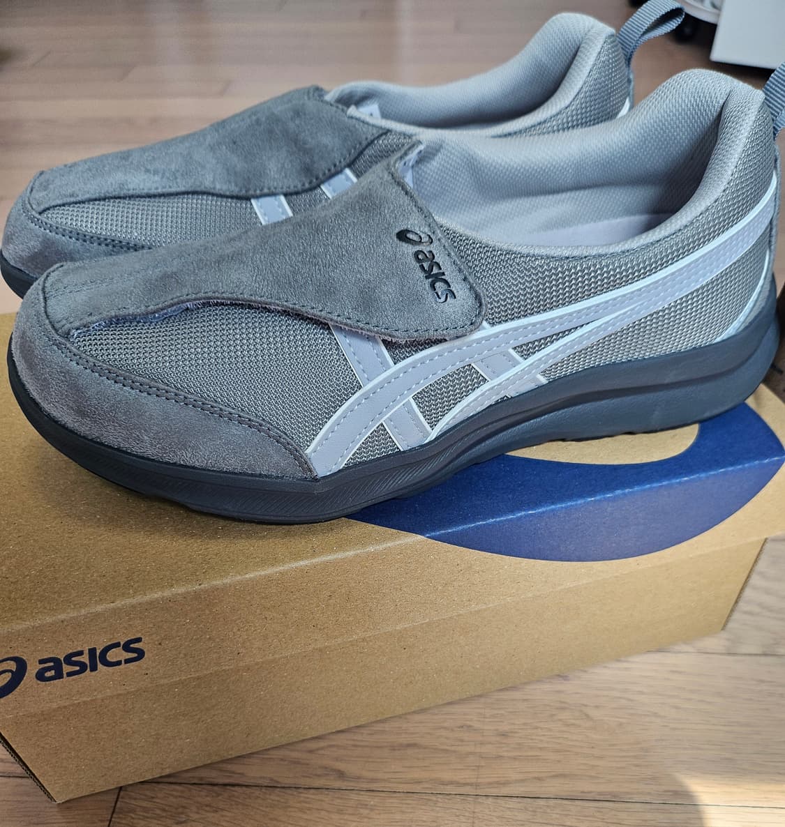 아식스 라이프워커 그레이 3E 와이드 새상품 255 상품이미지4