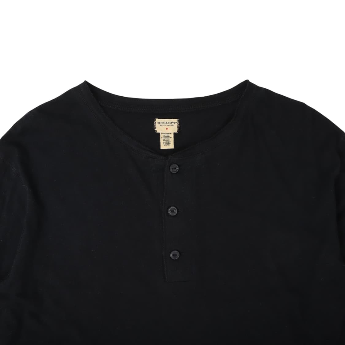 데님앤서플라이 버튼업 라운드넥 롱슬리브 상품이미지2