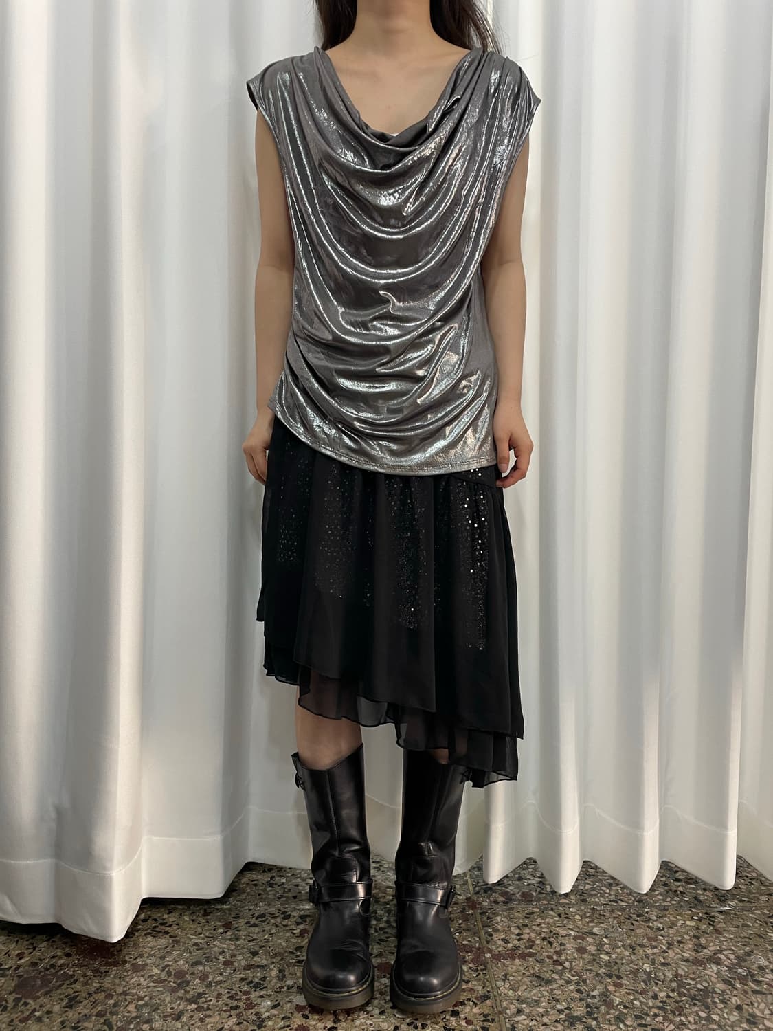 layered skirt 상품이미지2