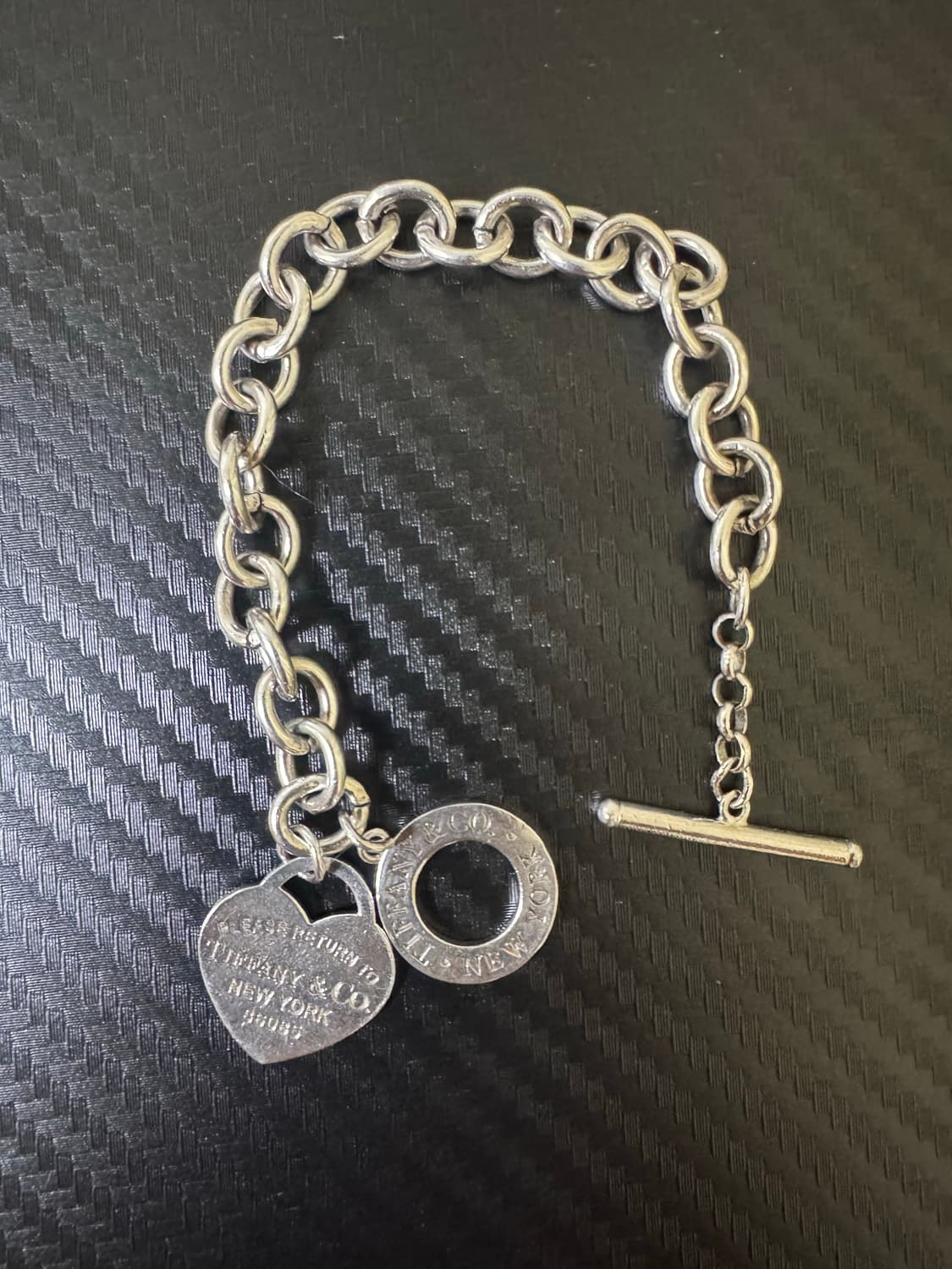 티파니앤코 하트 태크 토글 팔찌 상품이미지2