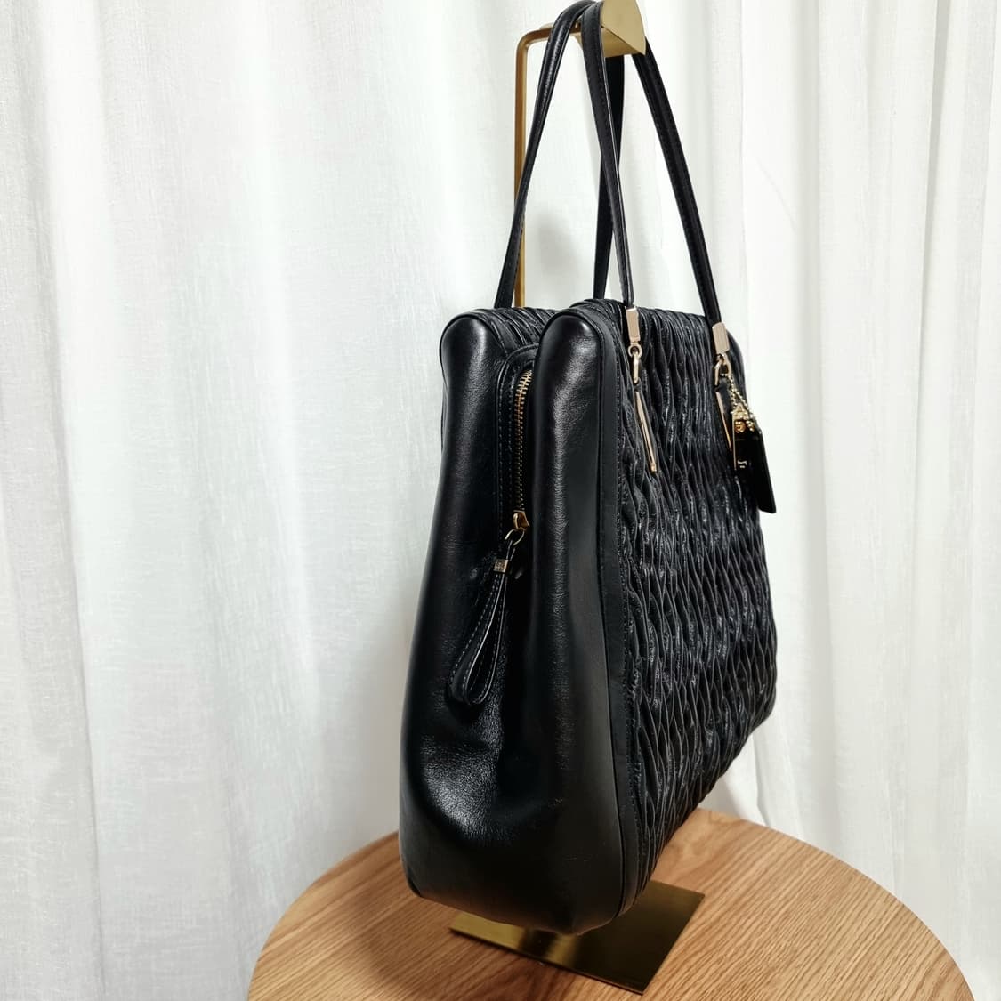 COACH 코치 퀼팅 천연가죽 토트백 숄더백 크로스백 투웨이백 /새상품 상품이미지2