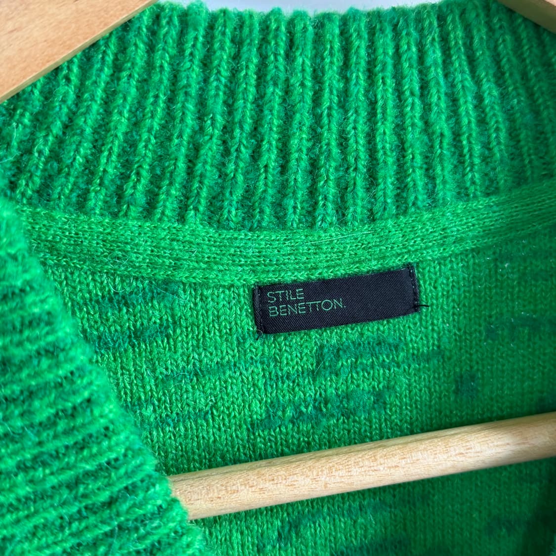 [M] 베네통 울 지퍼가디건 상품이미지7