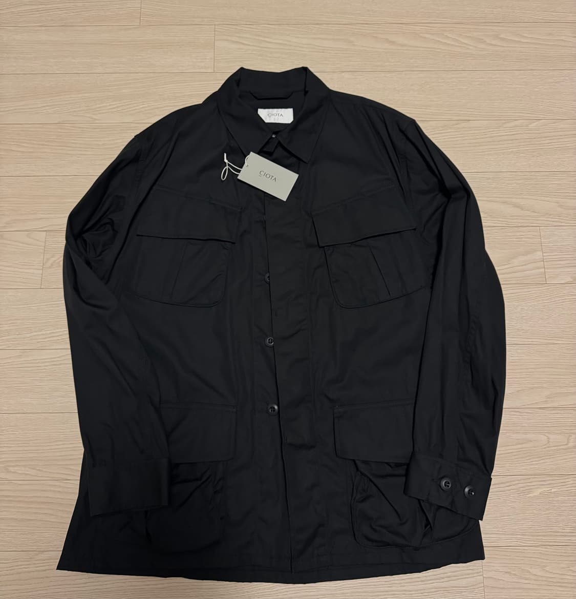 시오타 퍼티그 자켓 블랙 5 상품이미지2