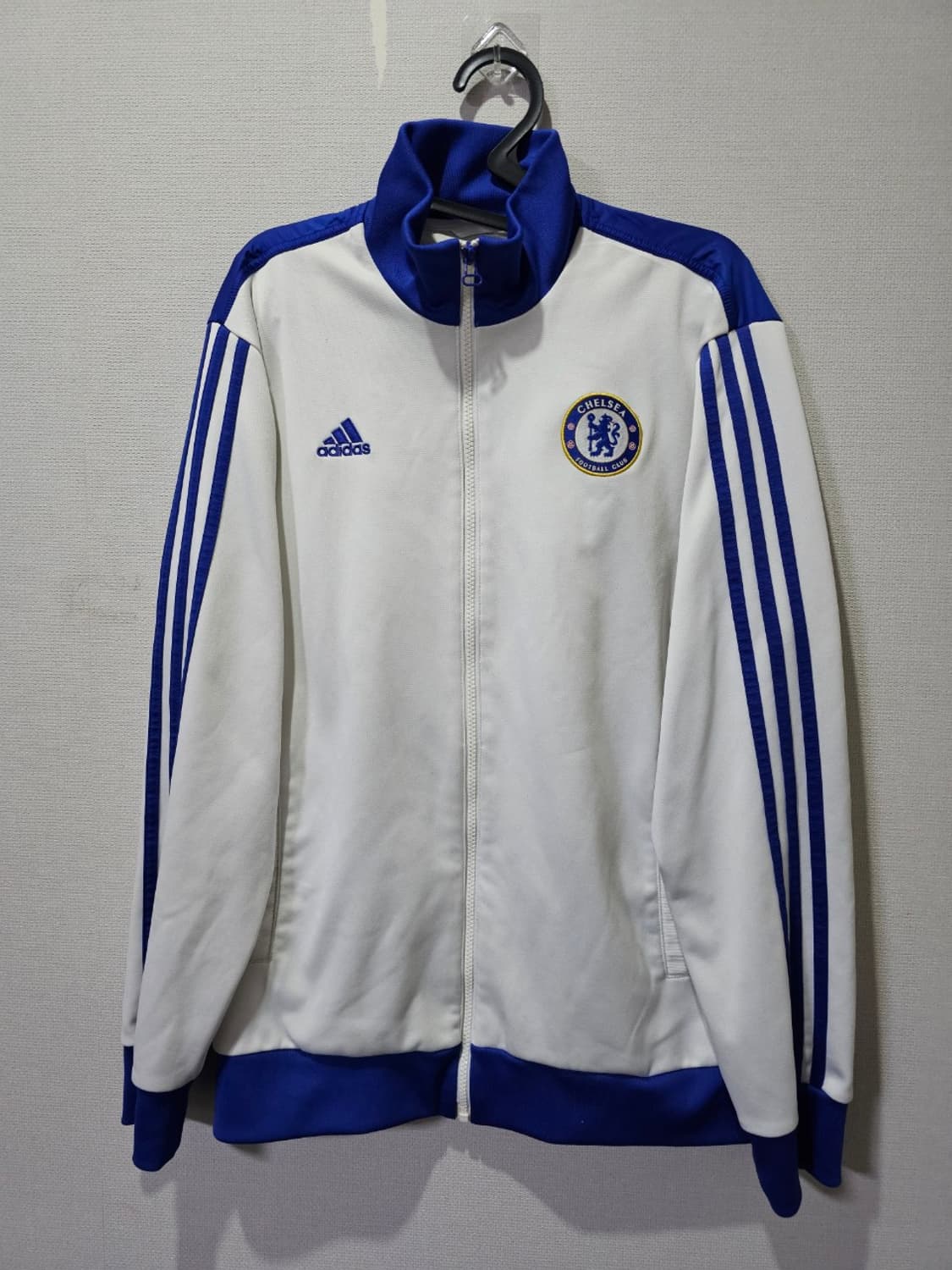 아디다스 첼시 흰파 트랙탑 져지집업 95~100 M~L 상품이미지1