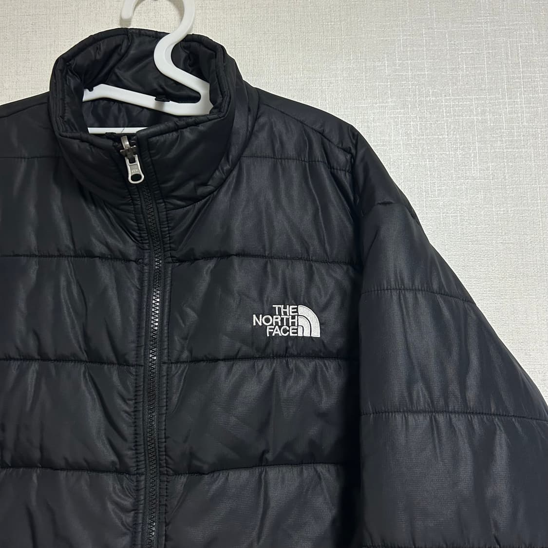 노스페이스 경량패딩 푸퍼 패딩 자켓 블랙 100 L  상품이미지5