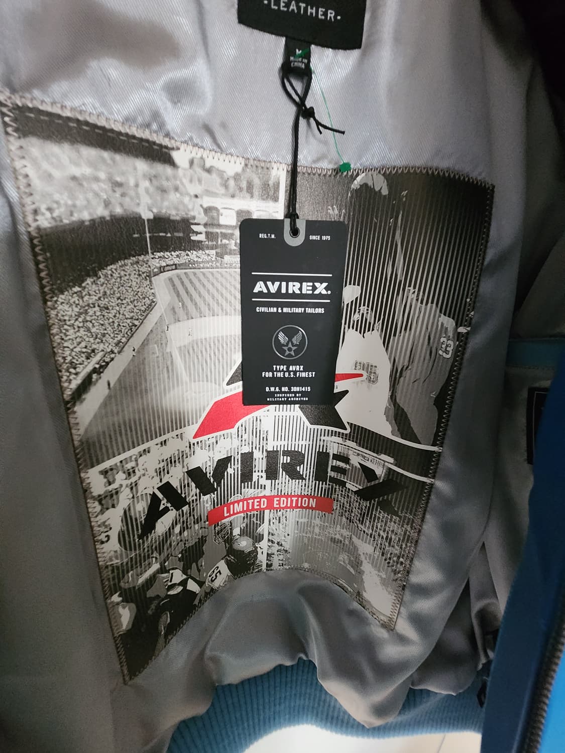 Avirex] 아비레ックス 아메리카 클래식 한정판 옴브르 아이콘 상품이미지6