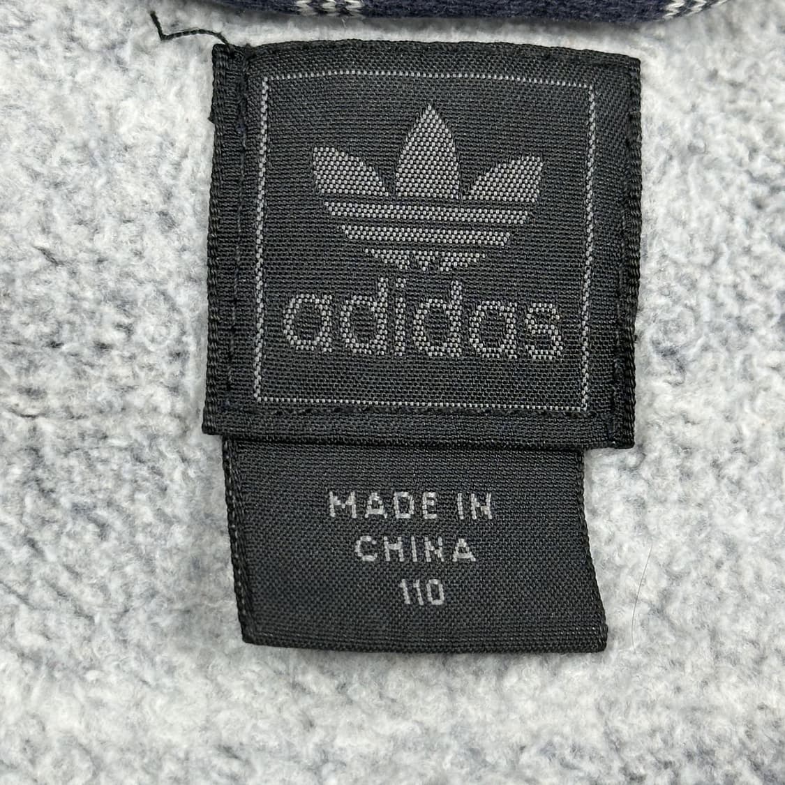 아디다스 트레포일 스트라이프 네이비 후드집업 (XXL) 상품이미지6