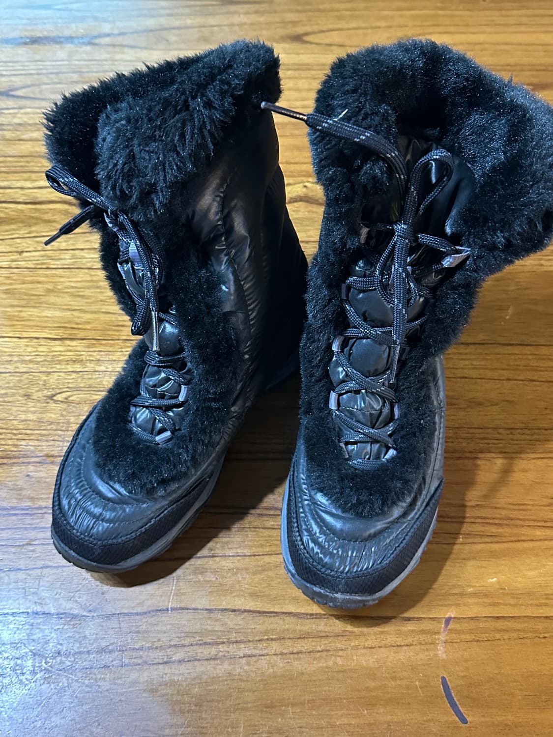 노스페이스 털 부츠 215mm 블랙 상품이미지1