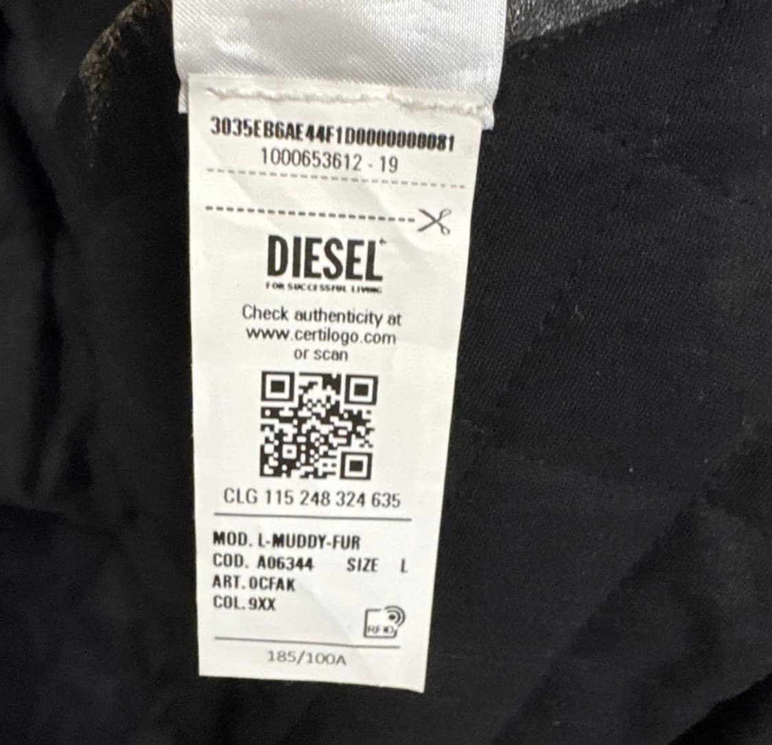 DIESEL LEATHER JACKET FEAT. MARGIELA 상품이미지4