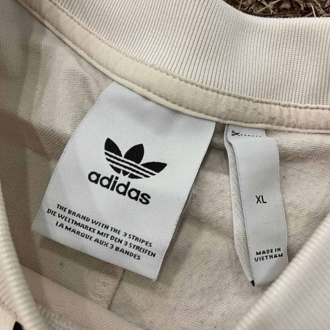XL 아디다스 나일론 웜업 반팔 티셔츠 상품이미지5