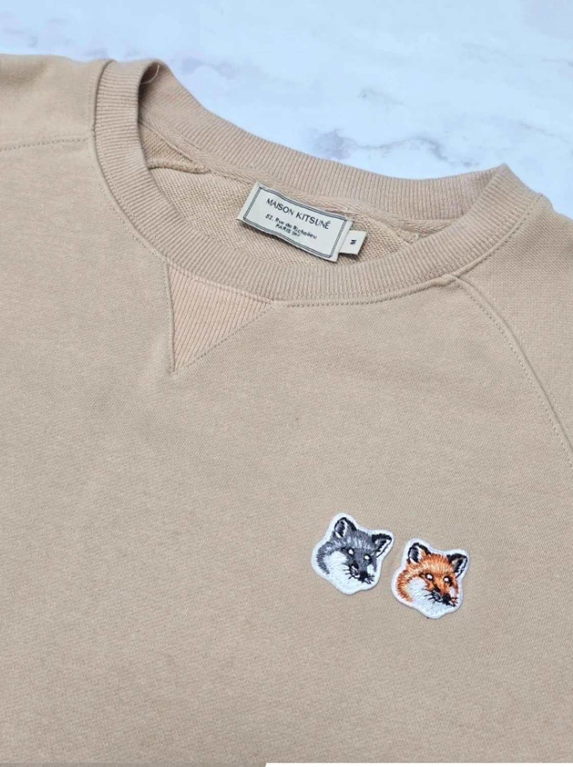 메종키츠네 더블 폭스 맨투맨95 상품이미지4