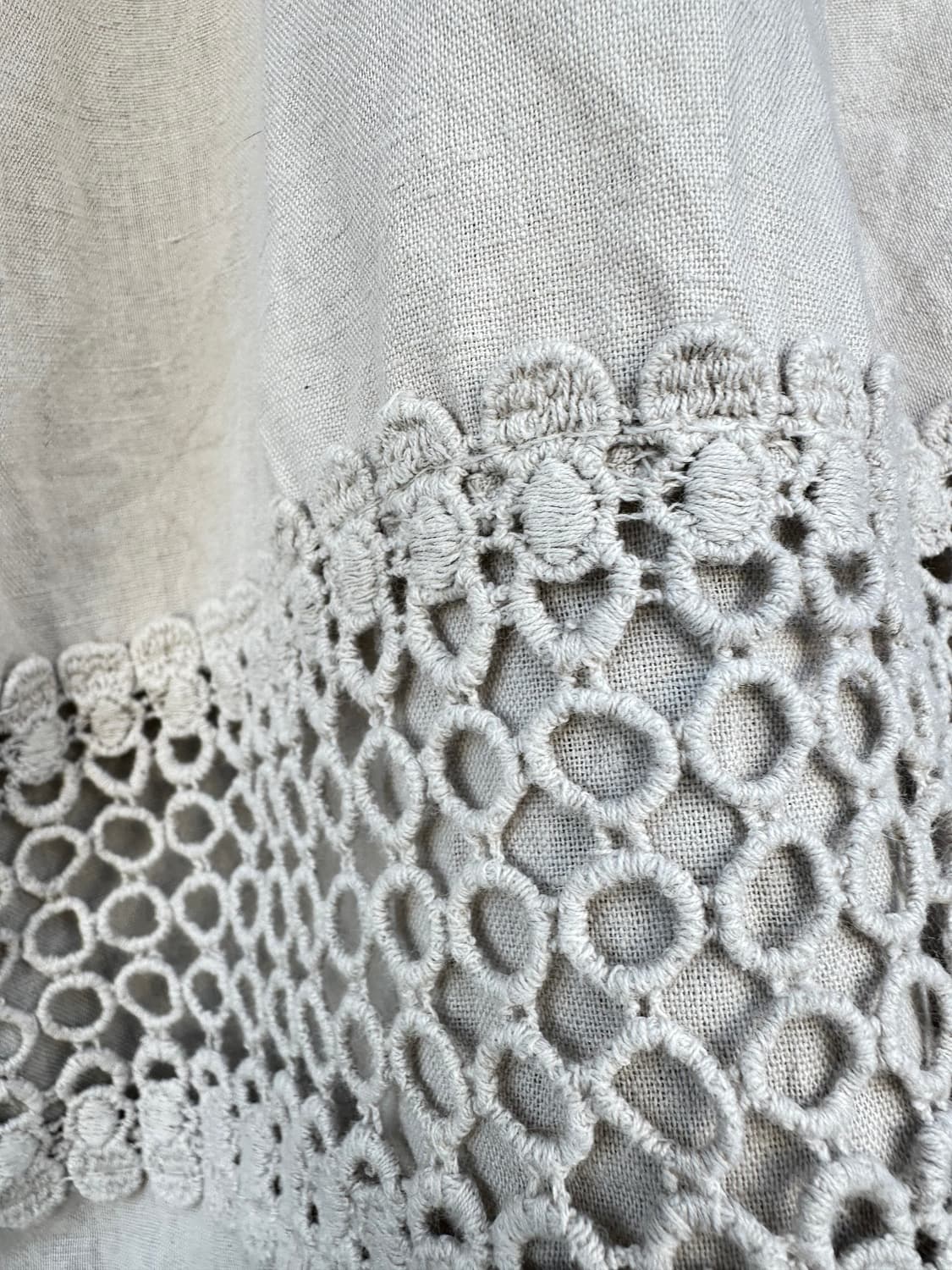 프렌치 리넨 자수 롱 블라우스 튜닉
 상품이미지5