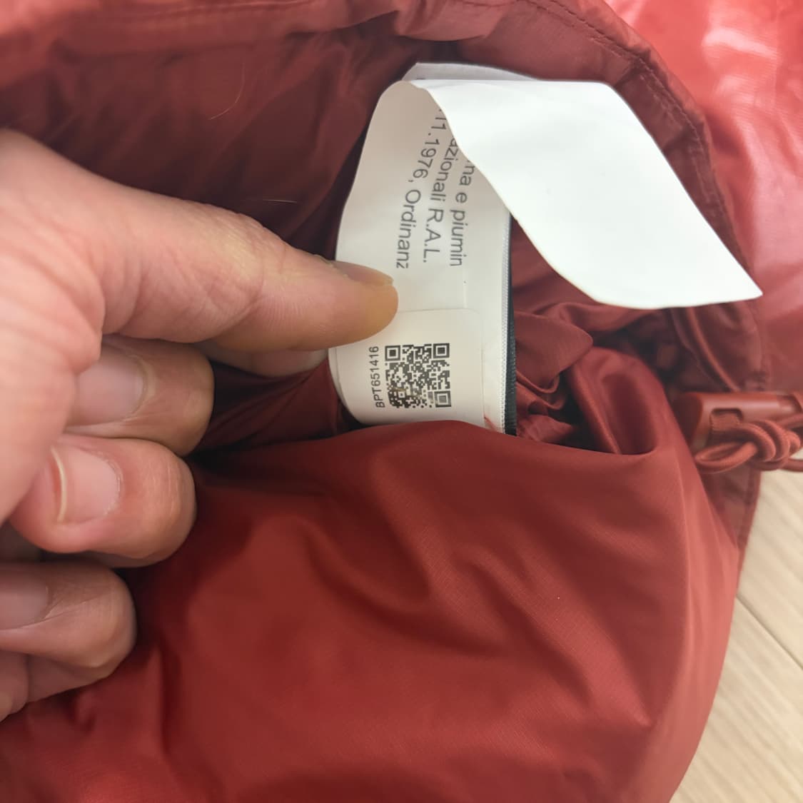 국내미출시 새상품)(W)노스페이스 다크레드 3빵 700 눕시 패딩 상품이미지6