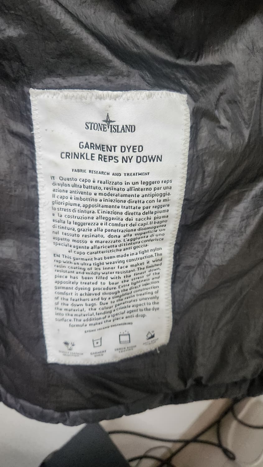 정품.한글택.스톤아일랜드.패딩.사이즈XL 상품이미지4