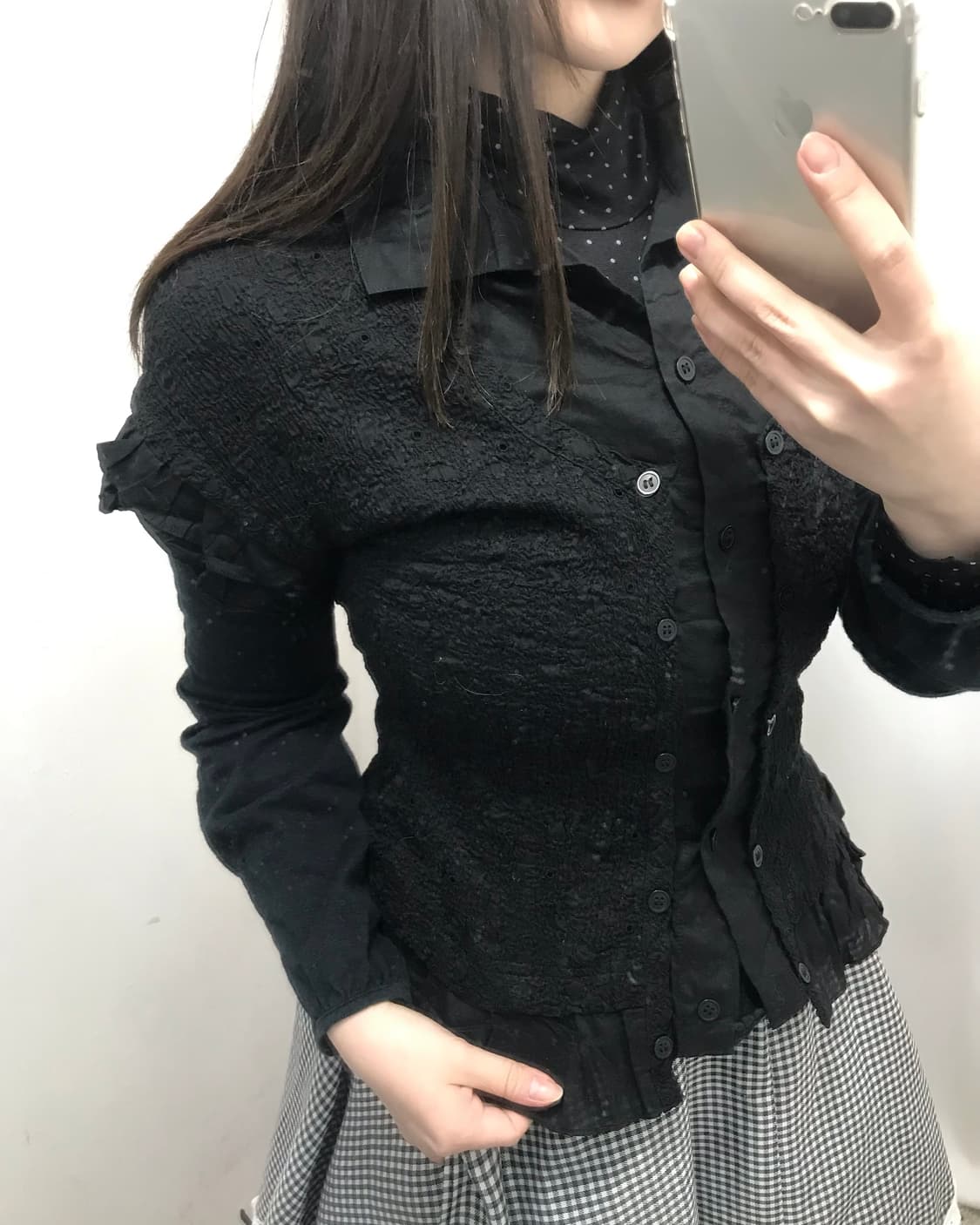 체크 소녀 코디 세트 🤍 상품이미지3