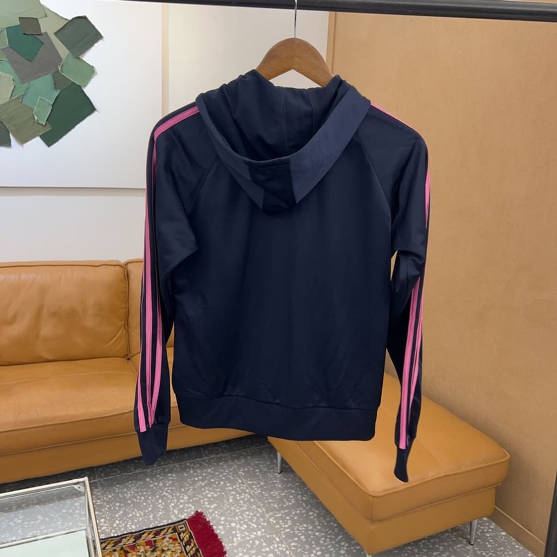 아디다스 스펠아웃 y2k 삼선 트랙탑 후드집업 져지 95 C05183  상품이미지2