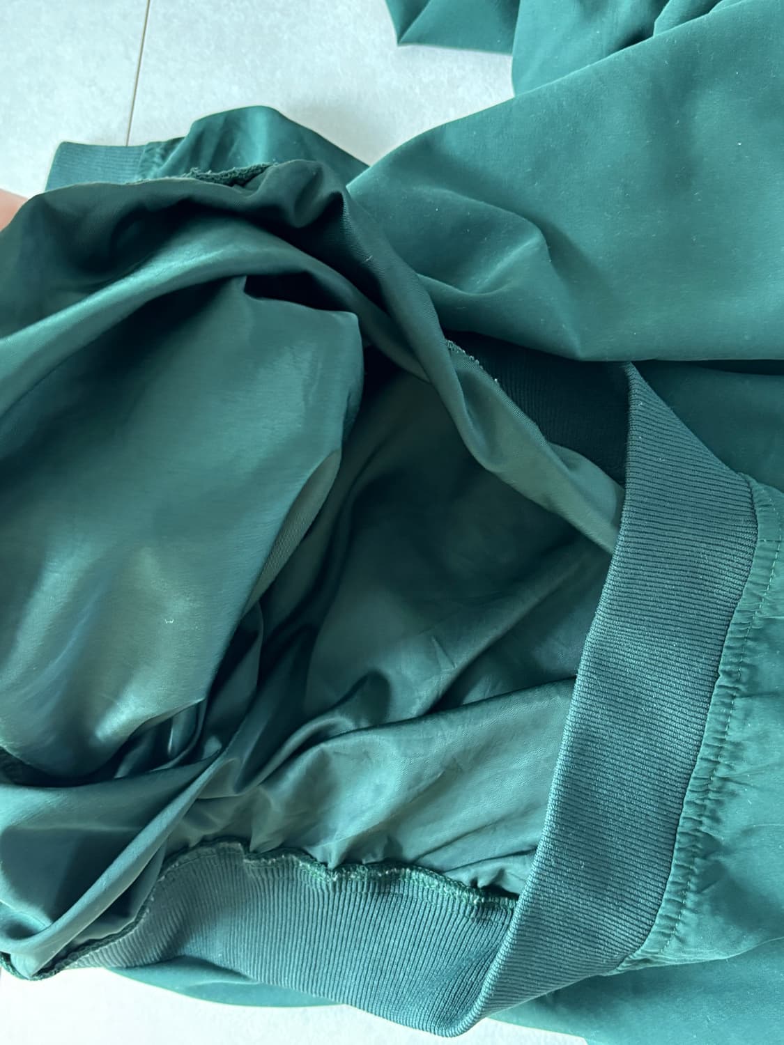 90s Nike 빈티지 트레이닝 풀오버 브이넥 · 밀리터리 그린 L 상품이미지8