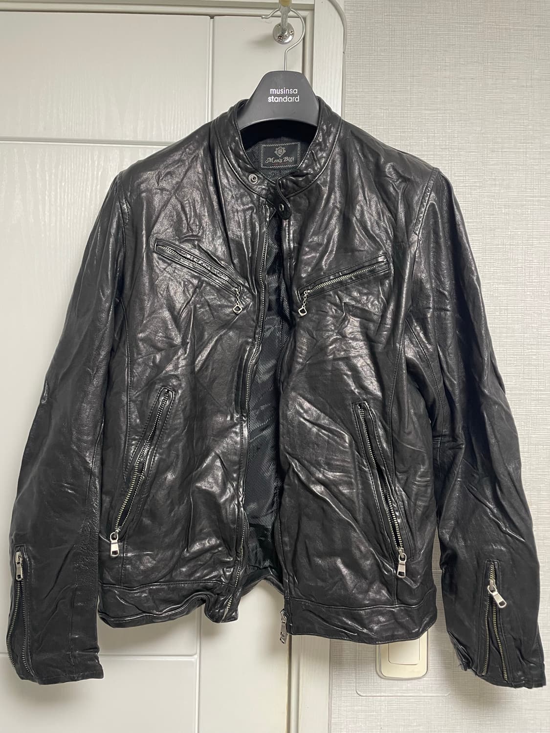 빈티지 레더 자켓 상품이미지1