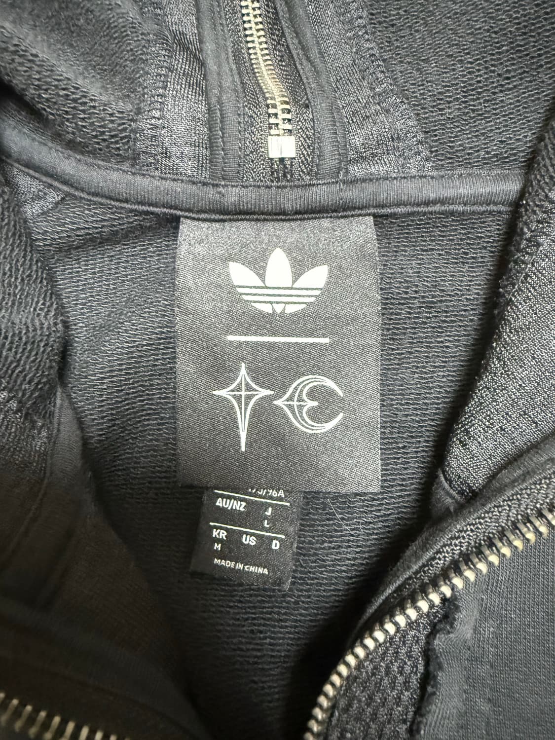 아디다스 X 떠그클럽 팀가이스트 후드집업 M 사이즈 상품이미지3