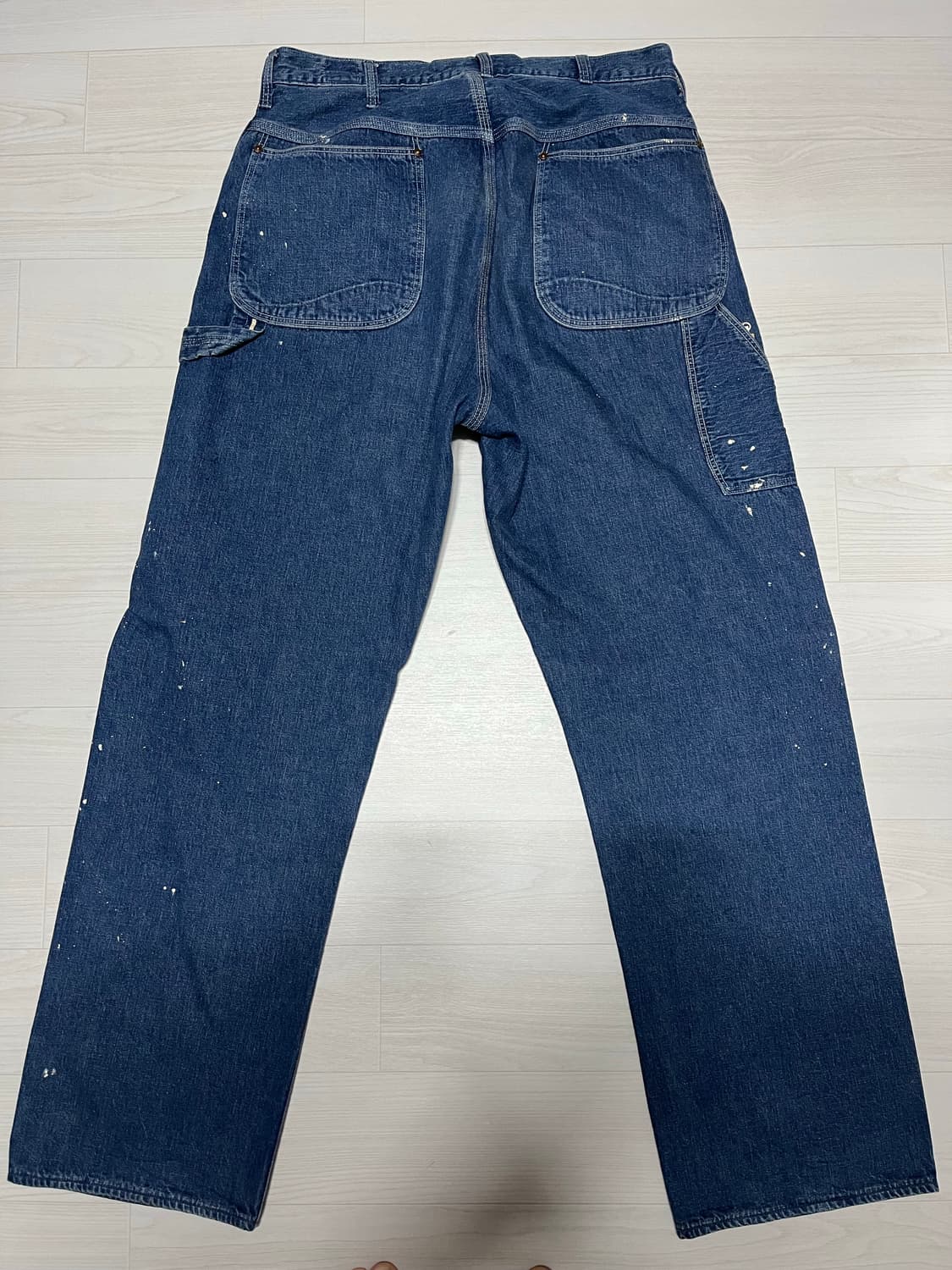 오어슬로우 데님 카펜터 페인팅 팬츠 판매합니다. 상품이미지2