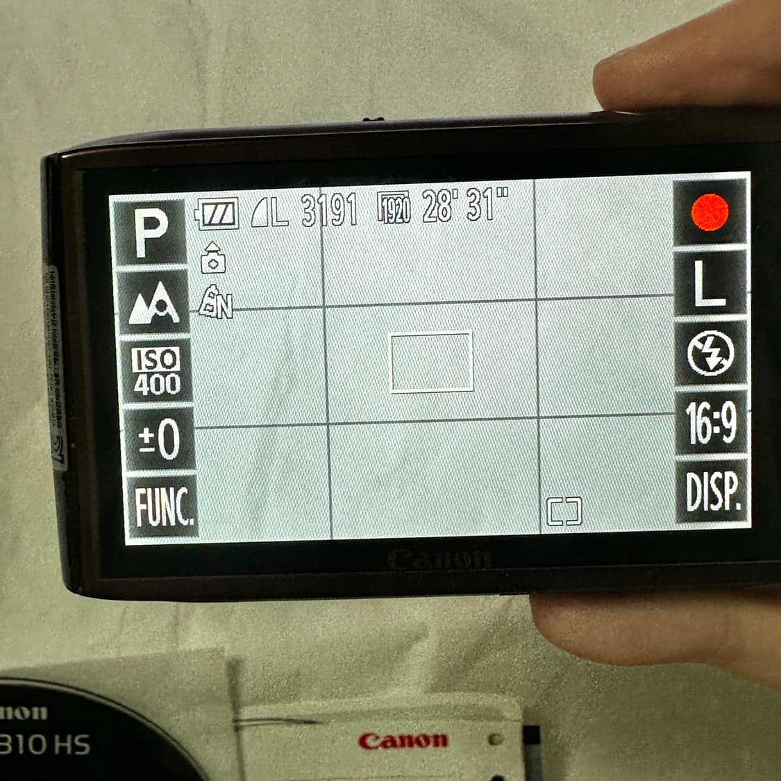 레어템 박스풀셋 캐논 익서스 310hs 브라운 (유림 빈티지디카 상품이미지10