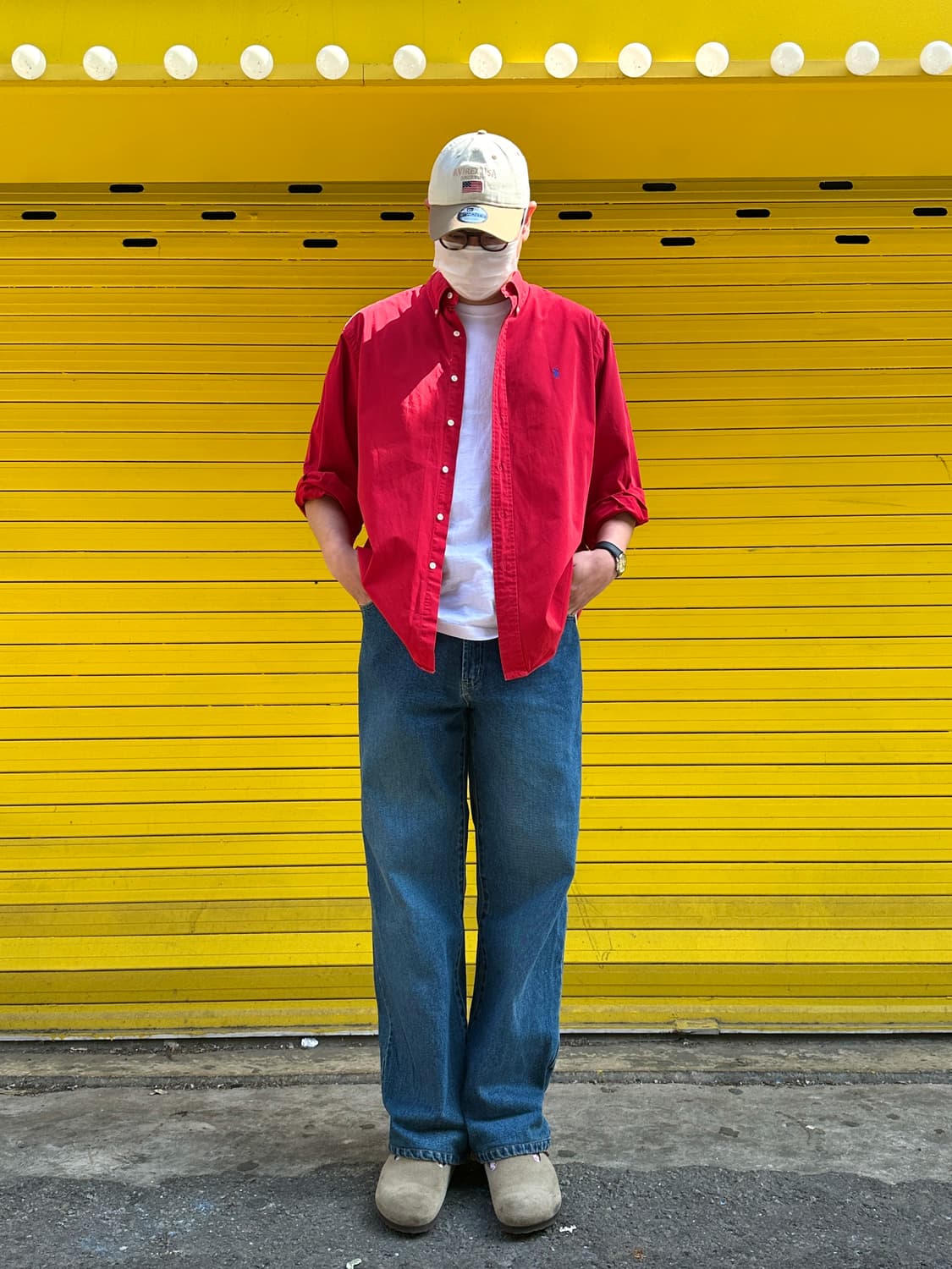 LEE 중청 빈티지 데님팬츠 33 상품이미지4