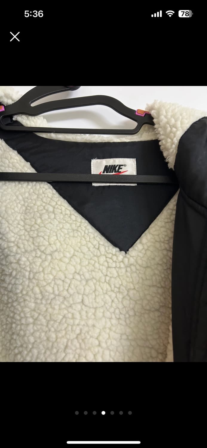 나이키 안감뽀글이 롱패딩 105 상품이미지4