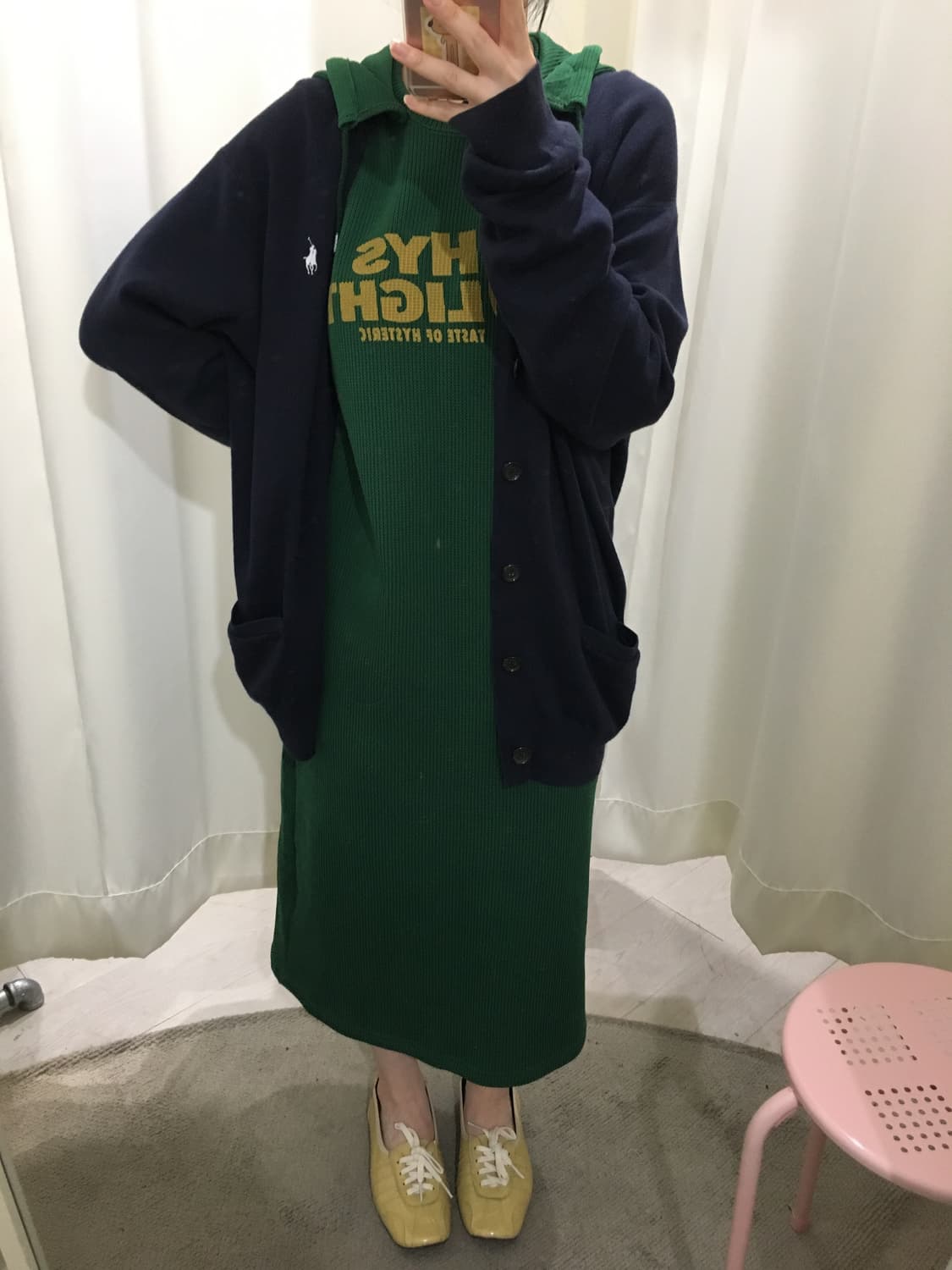 히스테릭글래머 후드 원피스 상품이미지4