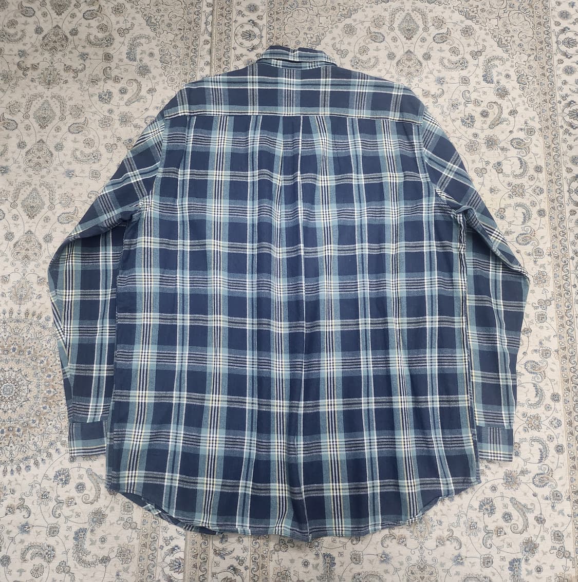 L.L.Bean 엘엘빈 플란넬 체크 셔츠 XL 상품이미지2