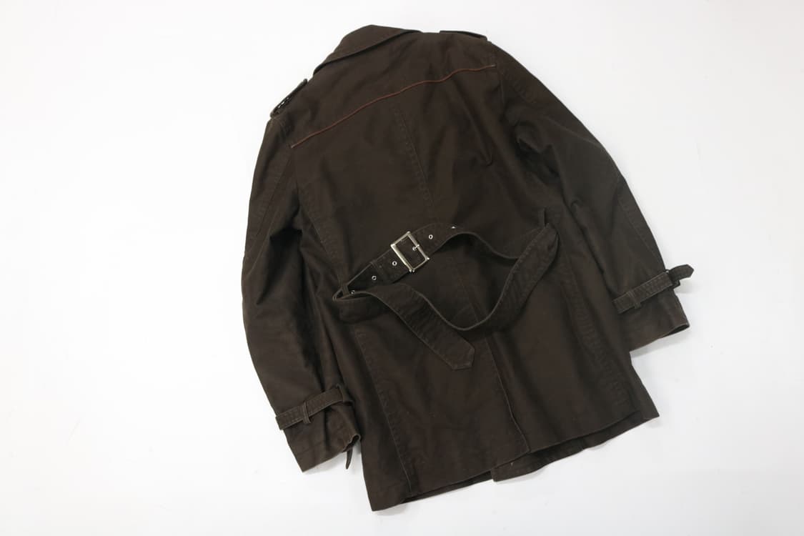 맨즈 멜로즈 더블 브레스티드 코트 상품이미지5