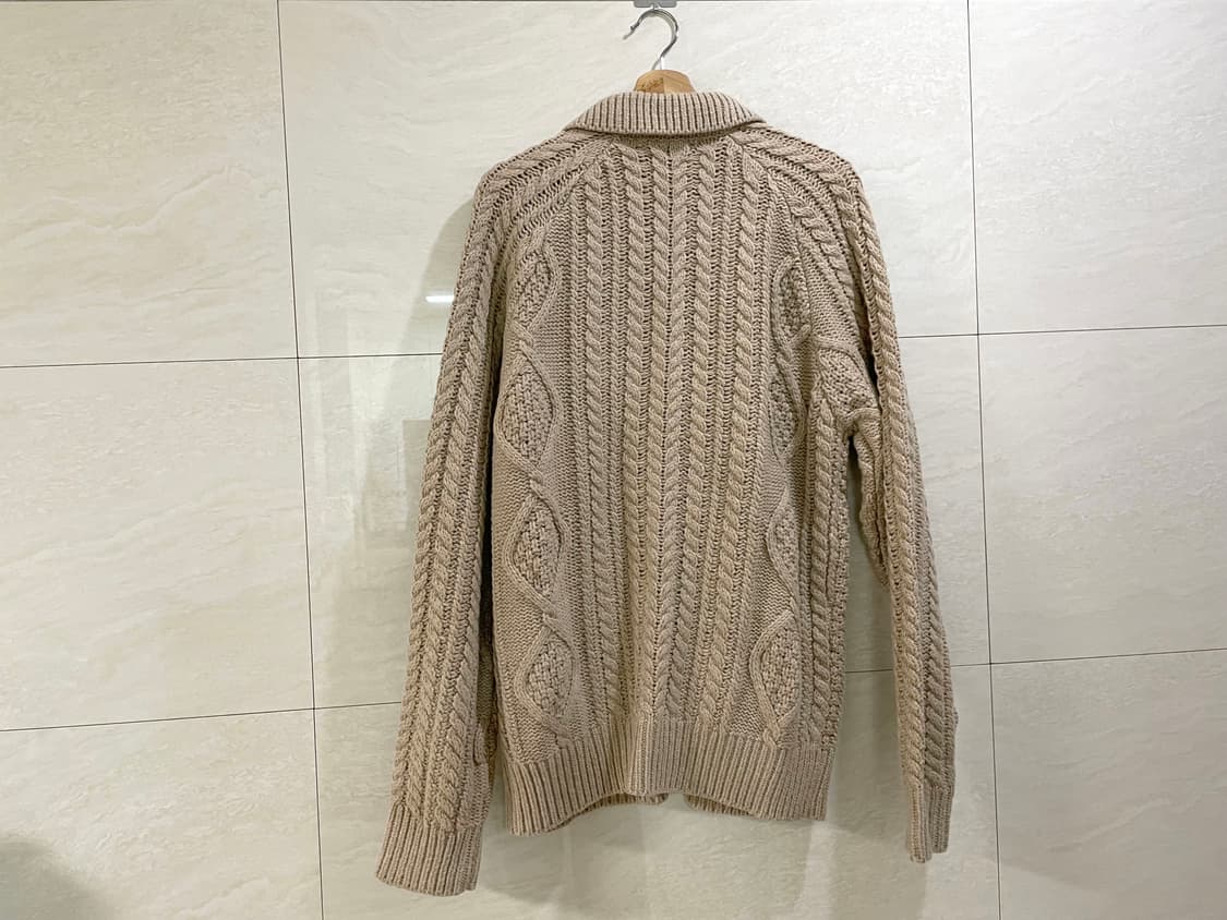 수아레 / 에어 울 아란 니트 가디건, 남성 가디건 / L(105) 상품이미지5