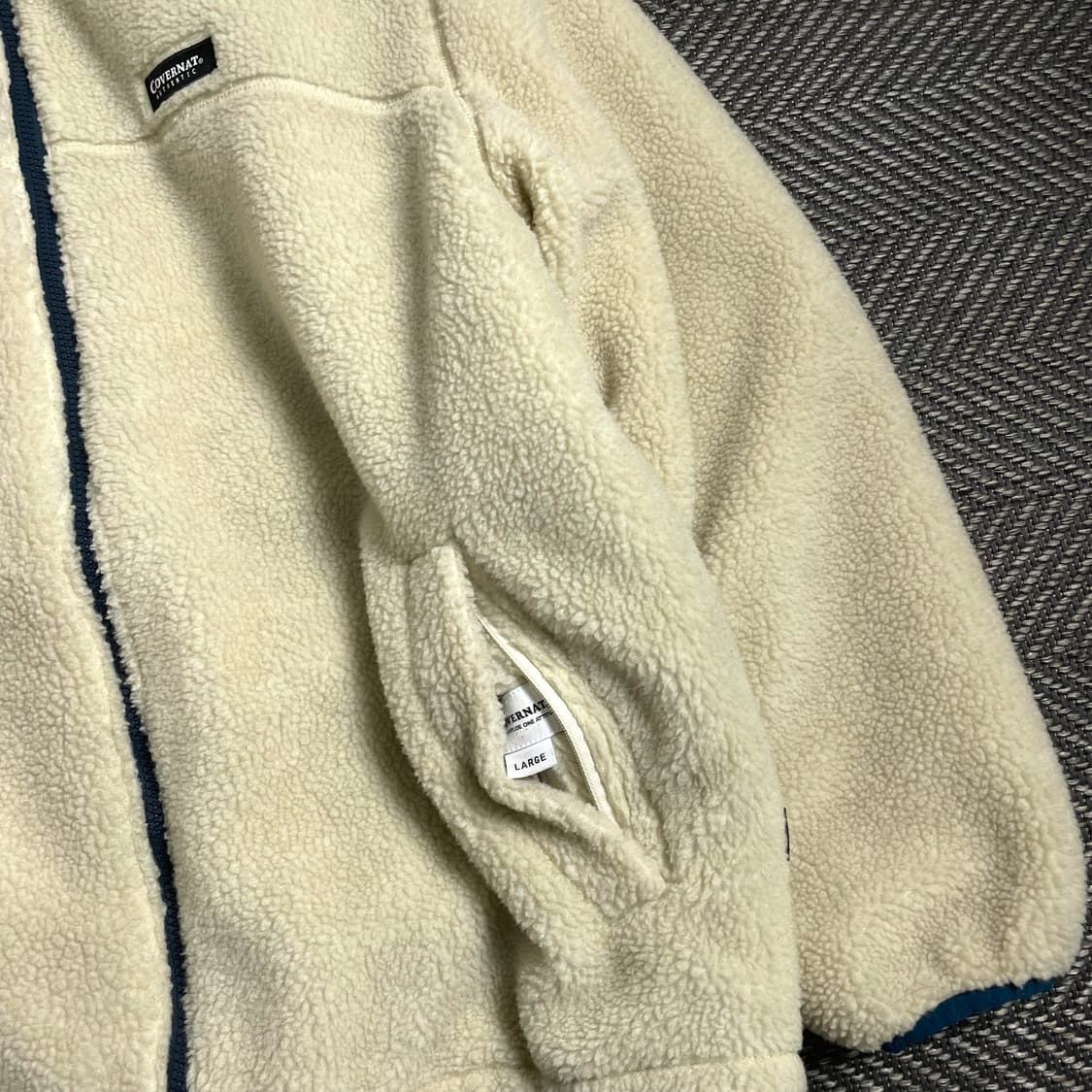 커버낫 리버시블 후드 플리스 자켓o 4879 상품이미지4