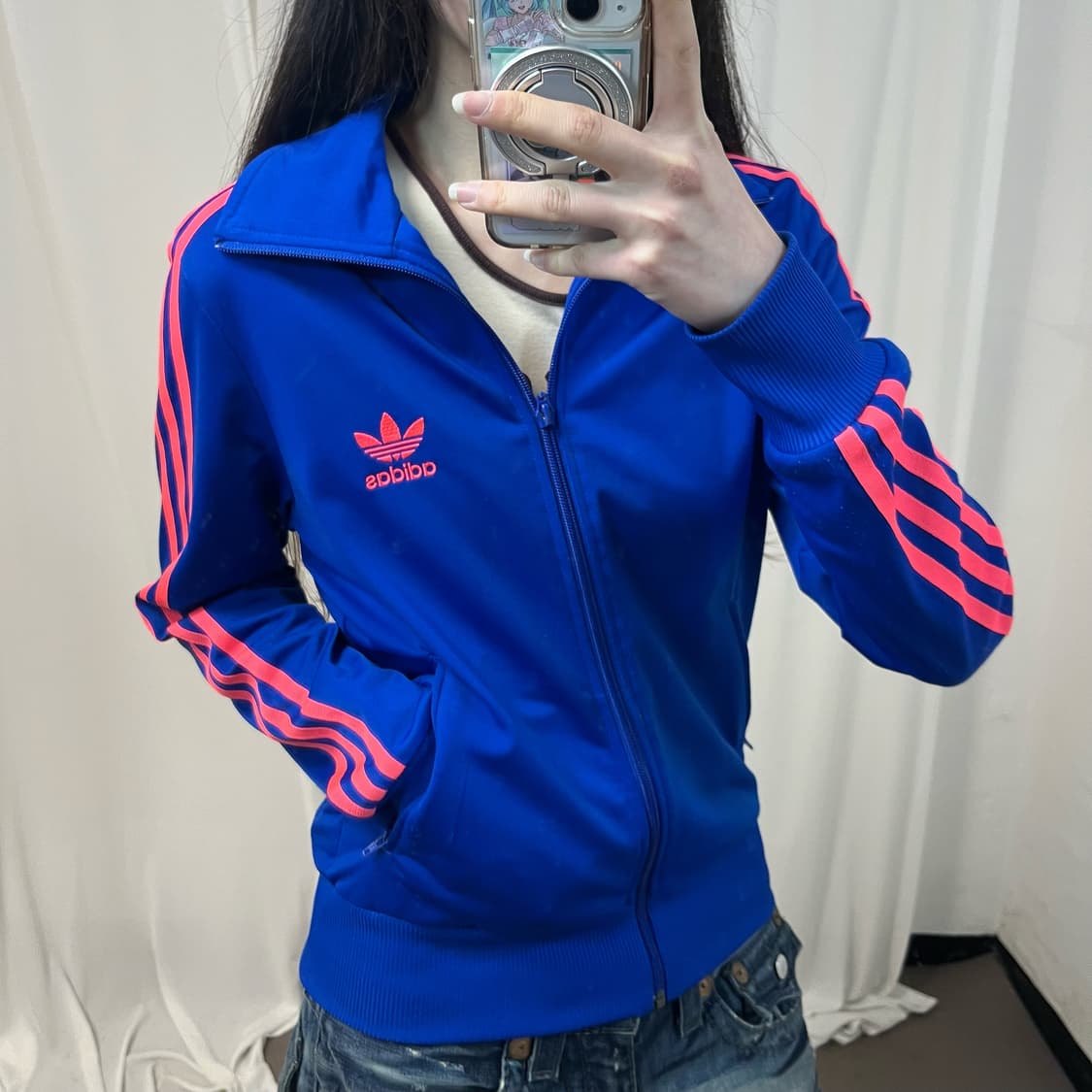 Adidas Firebird blue jersey 상품이미지2