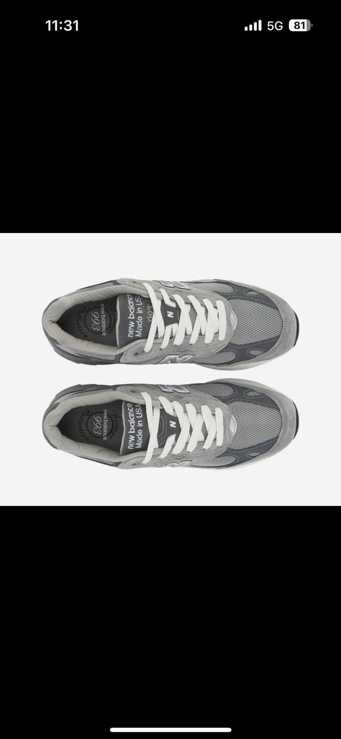 (정품 무료배송)뉴발란스 993 상품이미지1