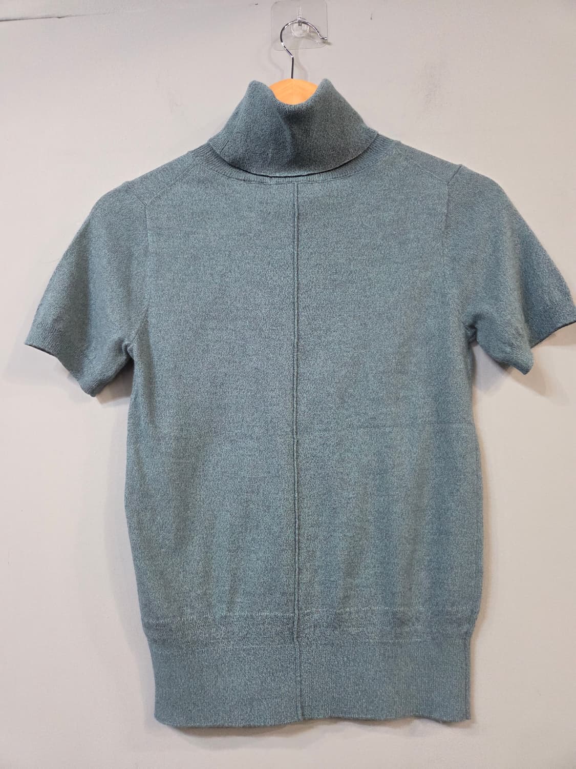 G-STAR RAW 반팔 터틀넥 니트 티셔츠 민트 상품이미지2