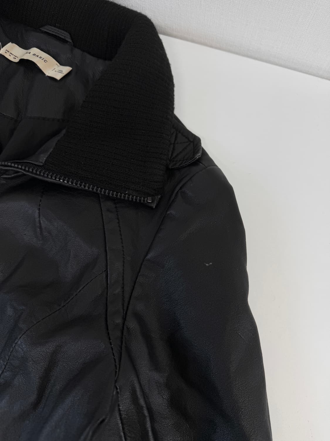 자라베이직 가죽자켓 (woman m) 상품이미지3