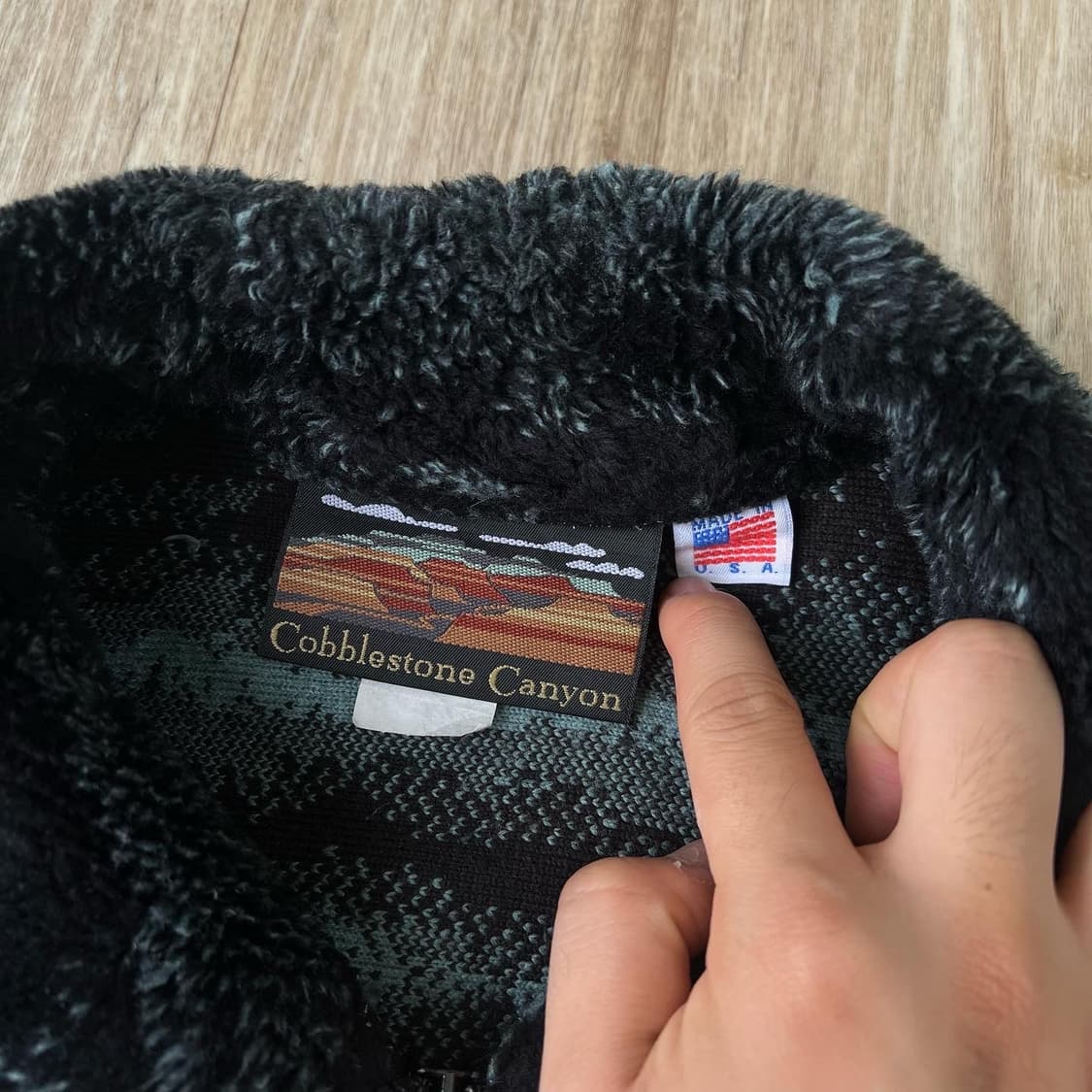 슈프림st 빈티지 울프 쉐르파 자켓 상품이미지3