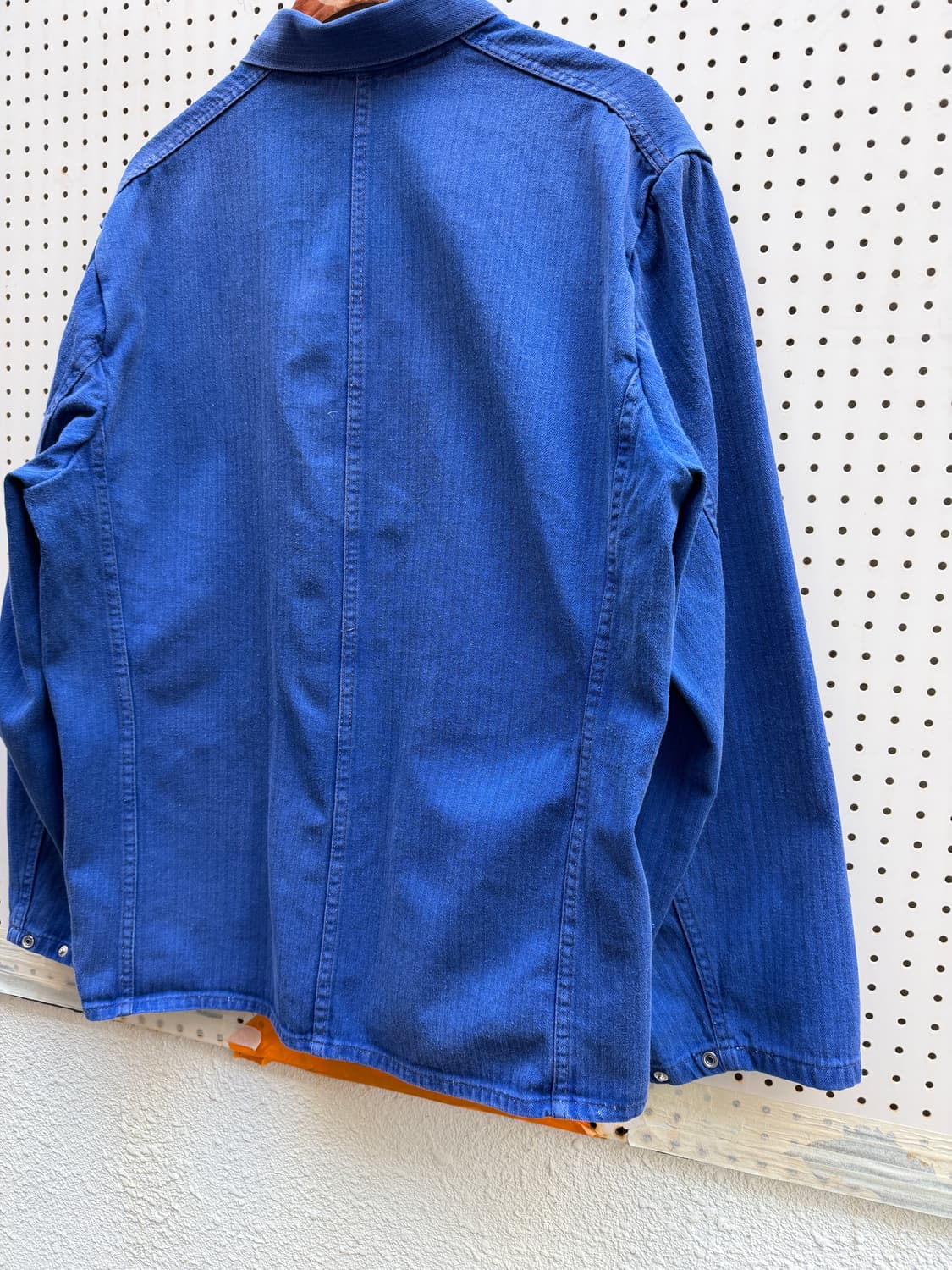 OLD VINTAGE HBT FRENCH WORK 헤링본트윌워크자켓 상품이미지10