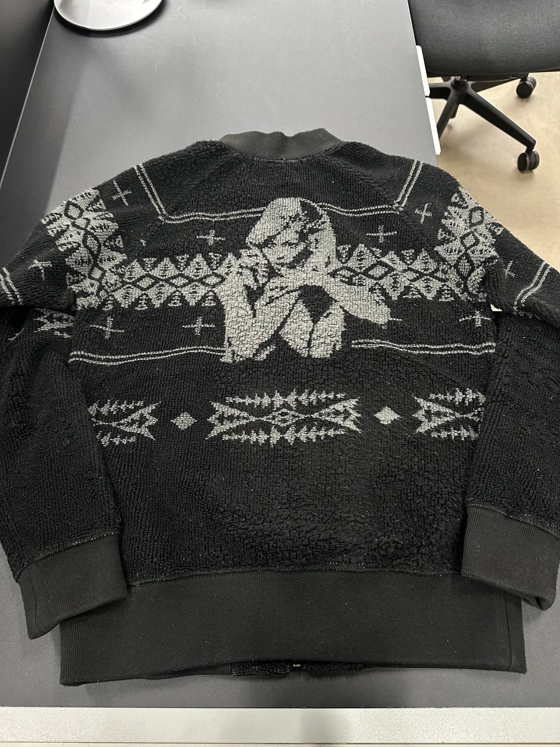 히스테릭글래머 히스걸 노르딕 헤비테리 바시티자켓 상품이미지5