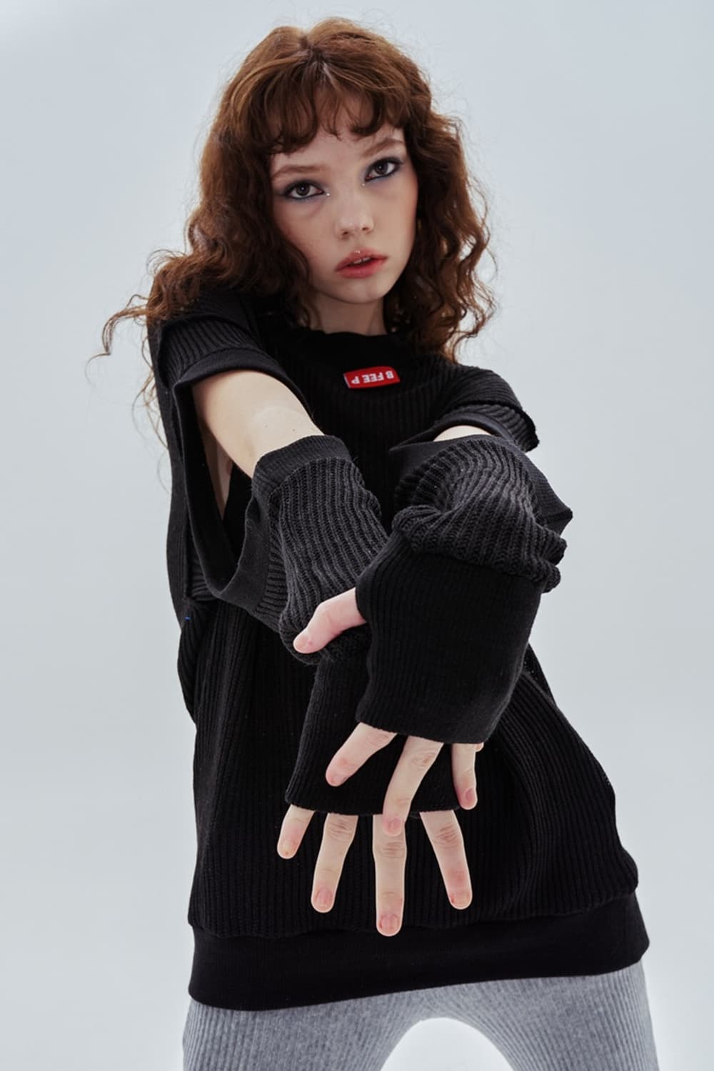 Bfeep 비피피 long hole warmer knit 상품이미지6