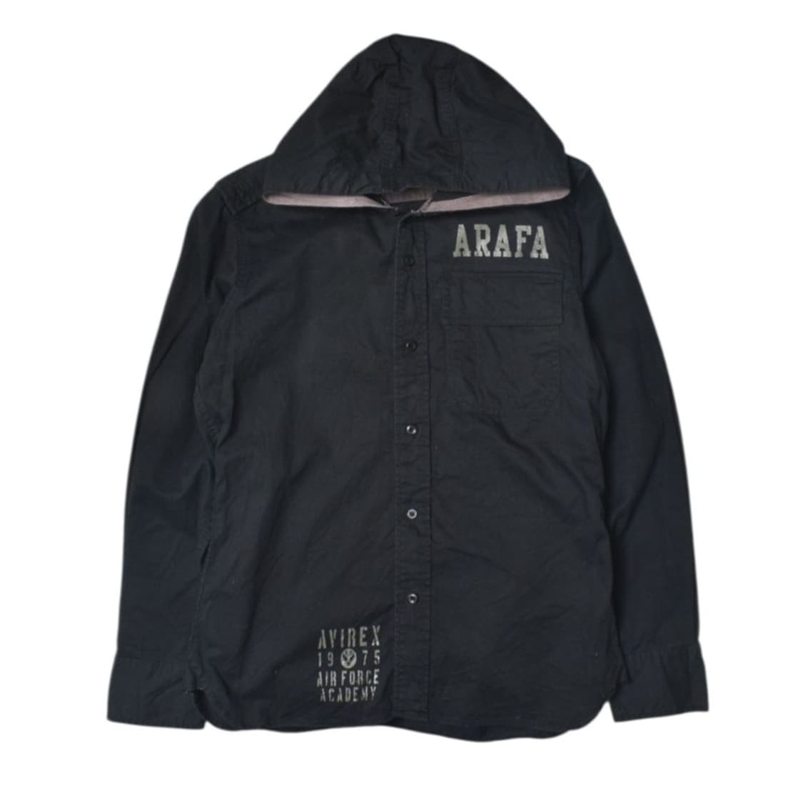 아비렉스 후드 셔츠 남방 M 상품이미지1