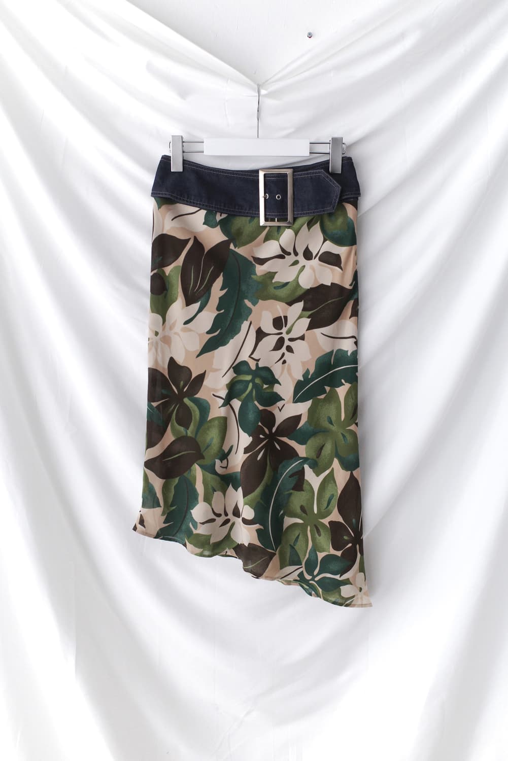 buckle leaves skirt 상품이미지1