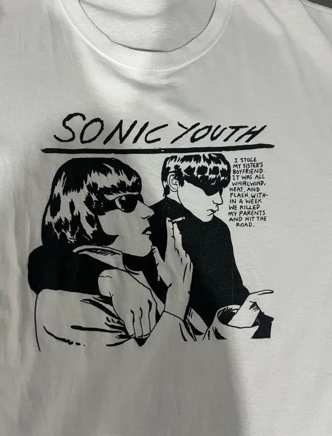 00s 빈티지 소닉유스 밴드티 XL사이즈 상품이미지2