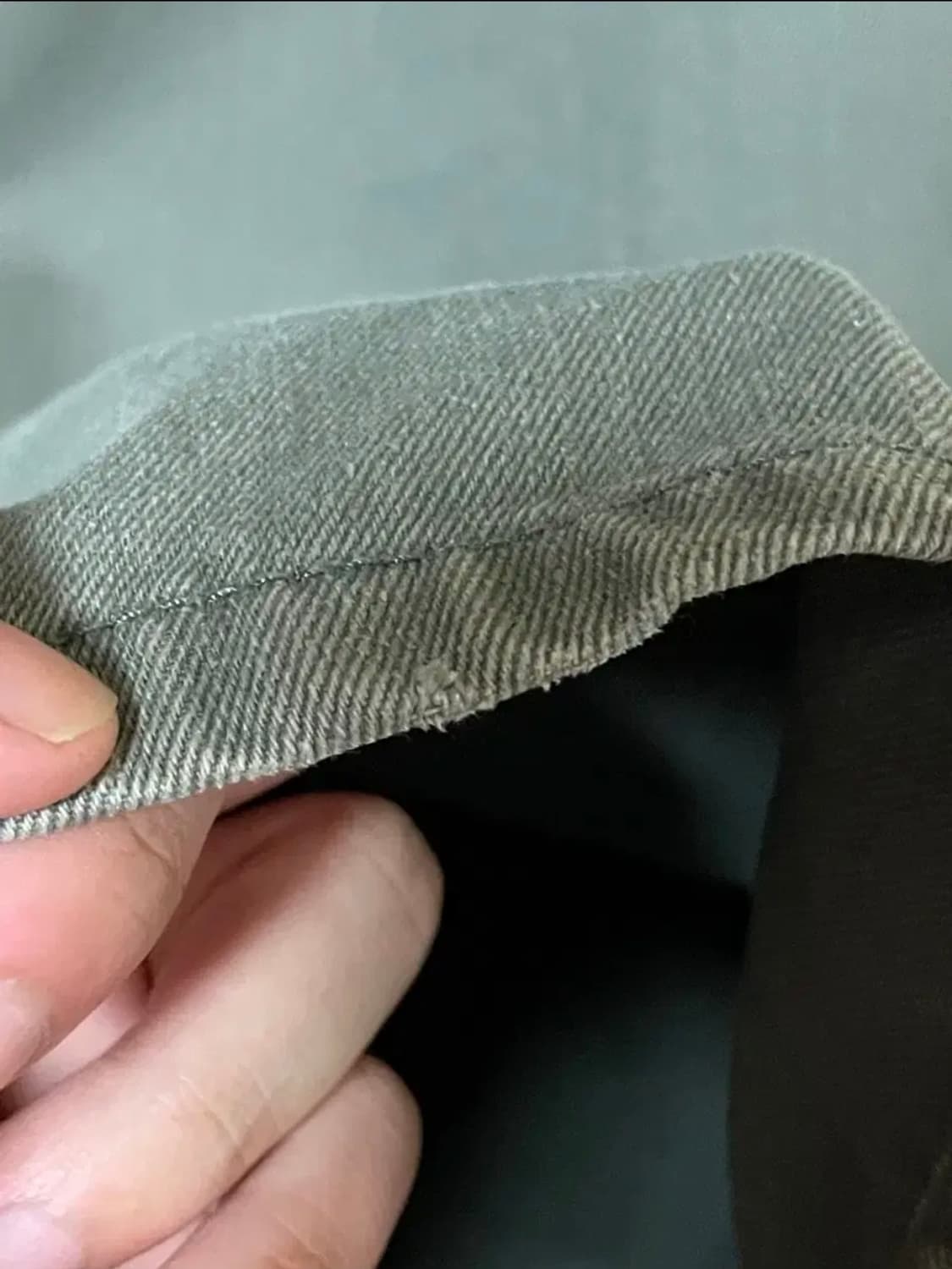 해칭룸 커브진 워시드 올리브 2사이즈 상품이미지5