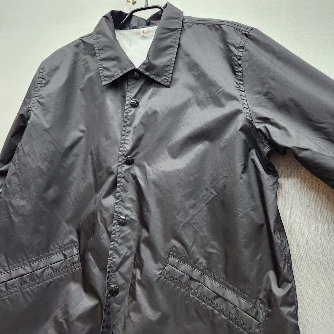 홈그로운 서플라이 코치 블랙 자켓L(L) 상품이미지3