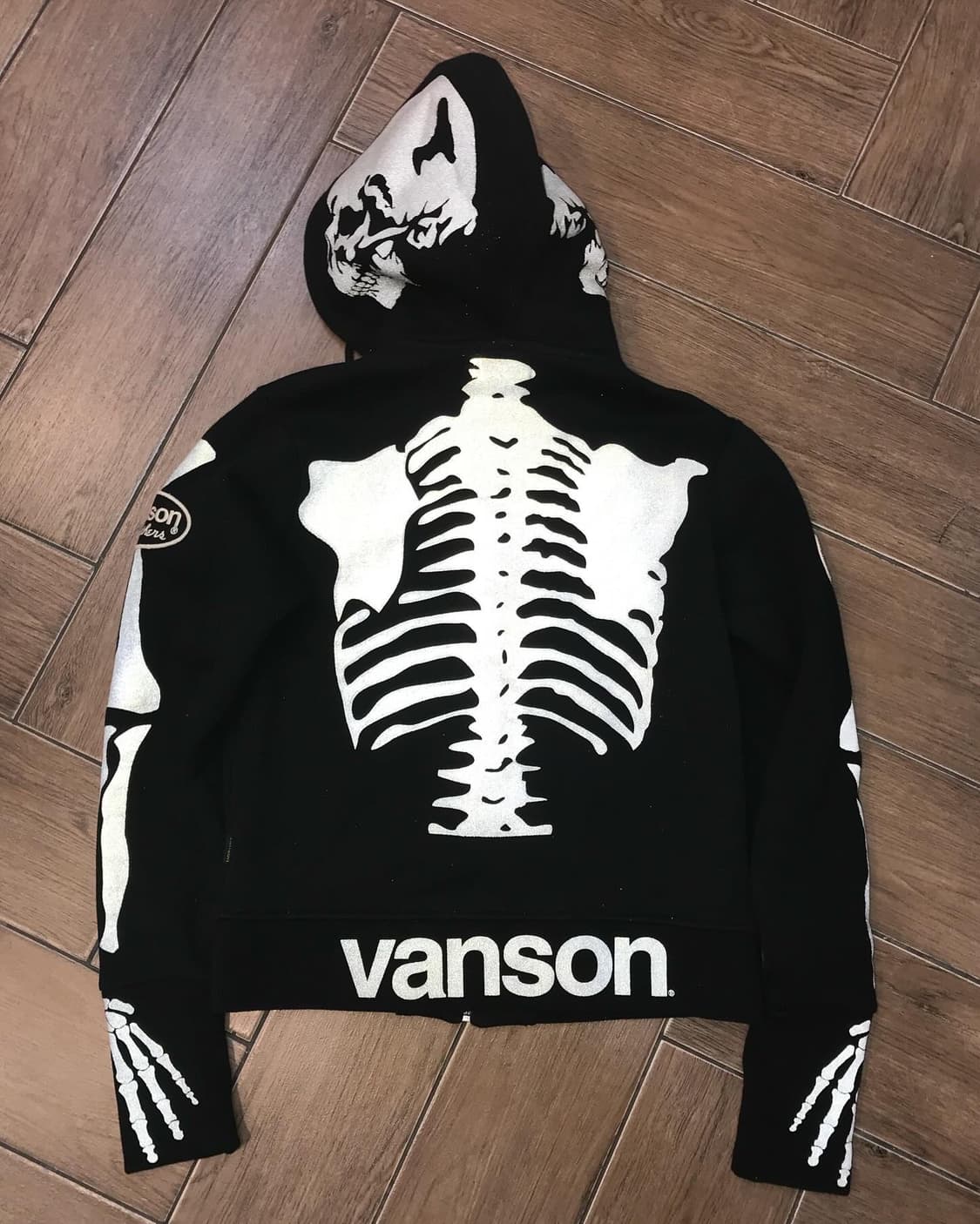 Vanson Bone Hood Zip-Up 상품이미지8