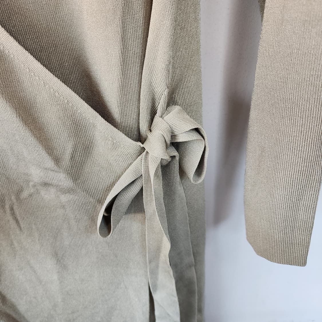 코스 랩 스타일 롱 원피스 상품이미지3