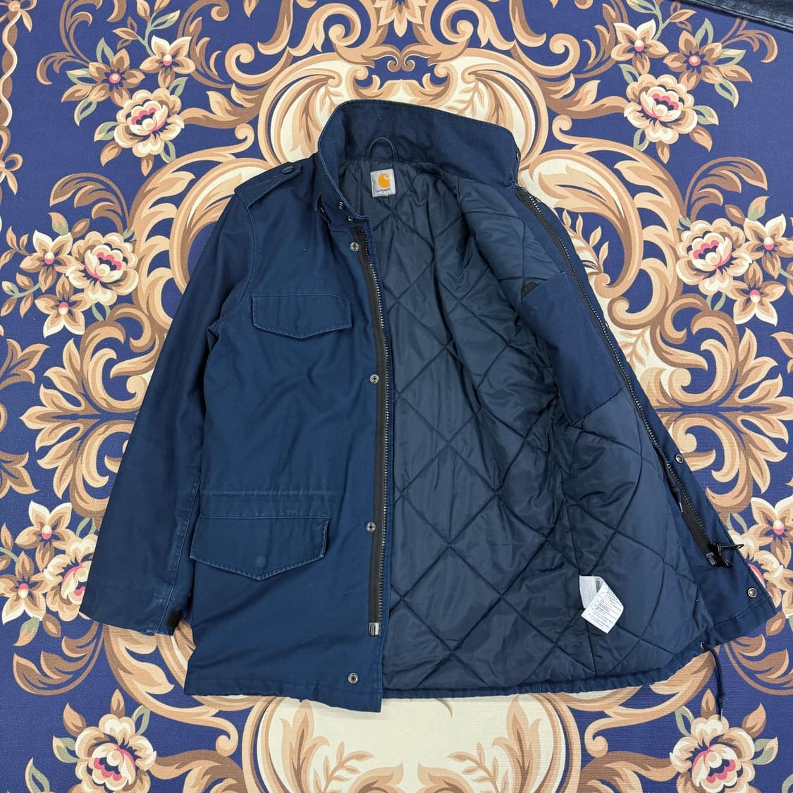 (M)칼하트 Carhartt HICKMAN 필드자켓(네이비) 상품이미지3