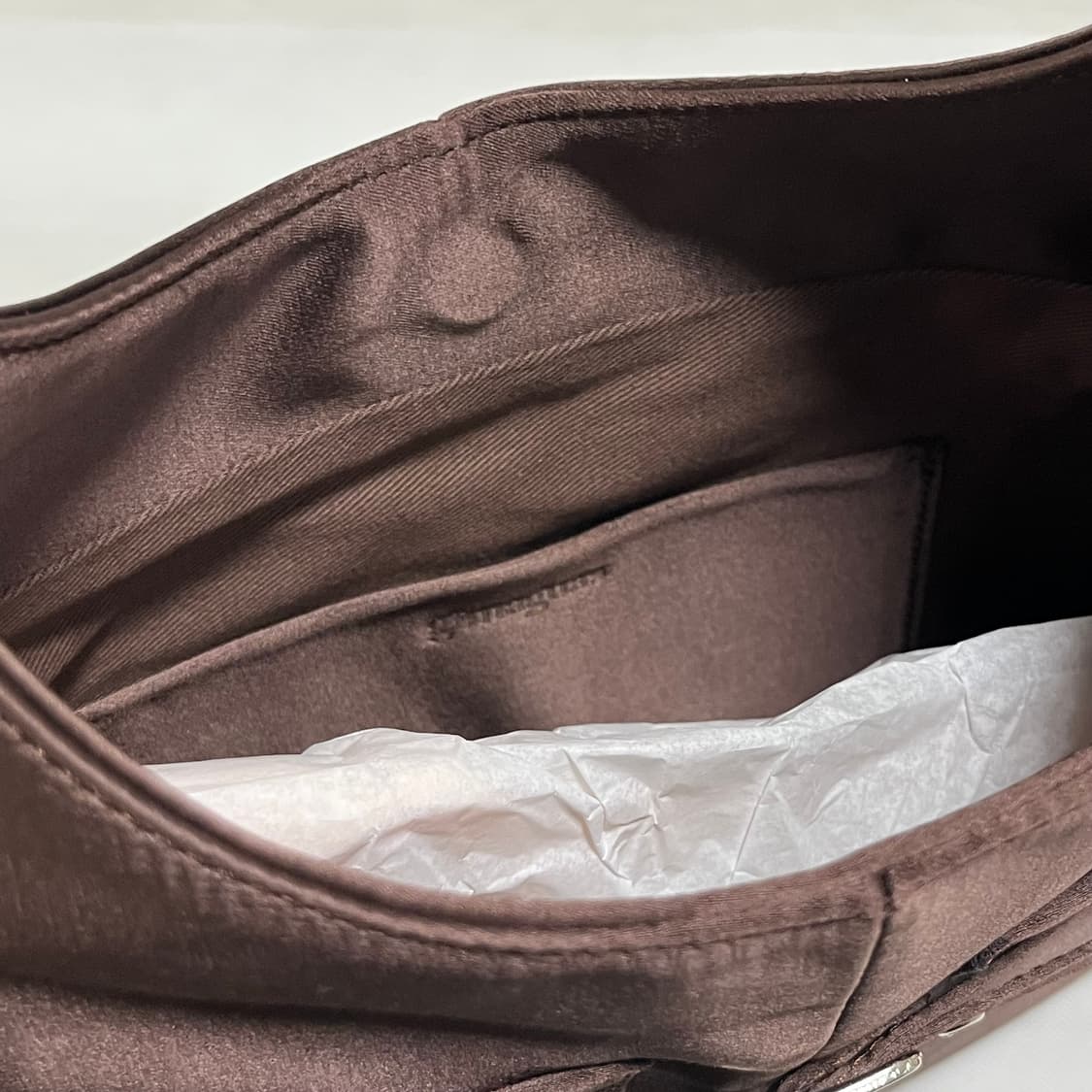 기마구아스 Blanca Bag/블랑카 백_새틴 브라운 상품이미지3